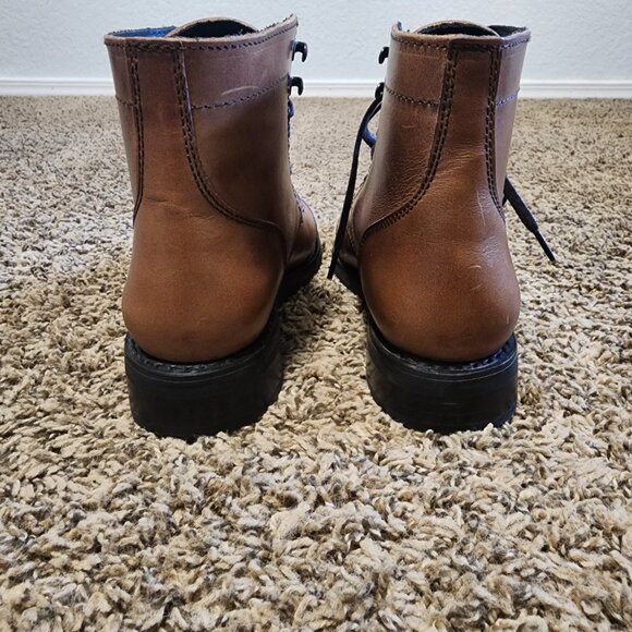 Women's Thursday Boot Co Captain Natural Brown Leather Size 8 1 inch heel - Picture 4 of 8